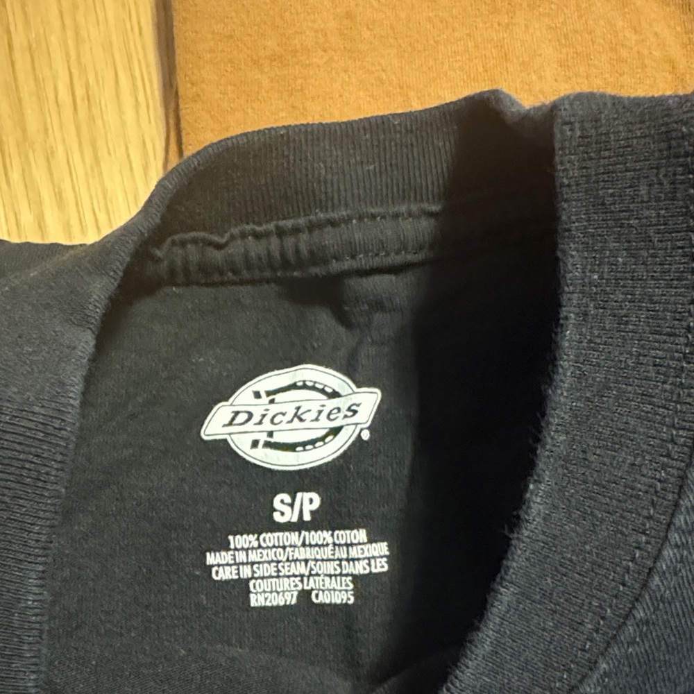 Dickies Casual T-Shirts in Black, Tan, and Blue - Picture 2 of 7
